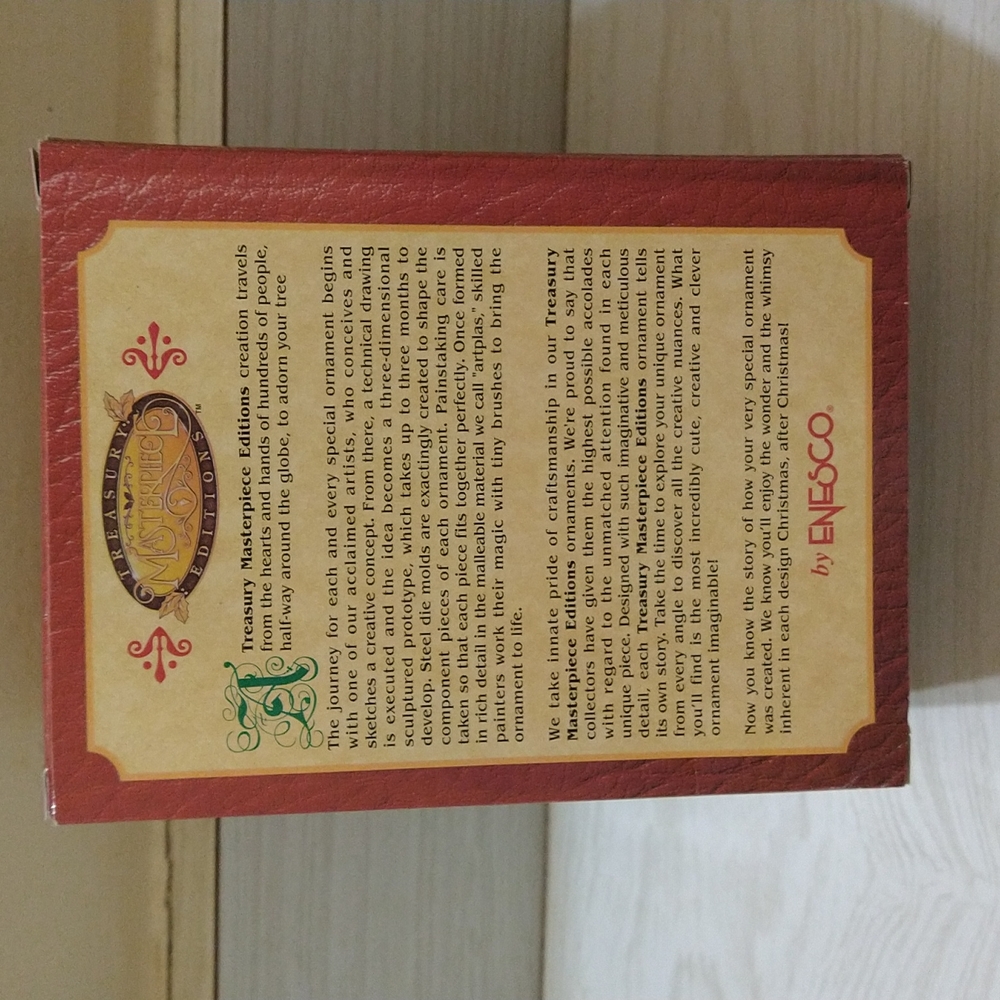 Vintage 1997 Treasury Masterpiece Editions Cracker Jack Ornament - Picture 3 of 5